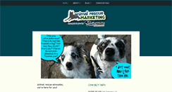Desktop Screenshot of animalrescuemarketing.com